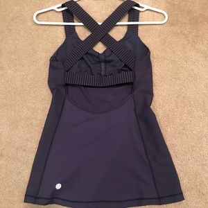 Lululemon open back tank